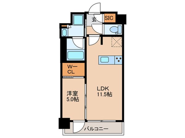 ジオエント中野弥生町の物件間取画像